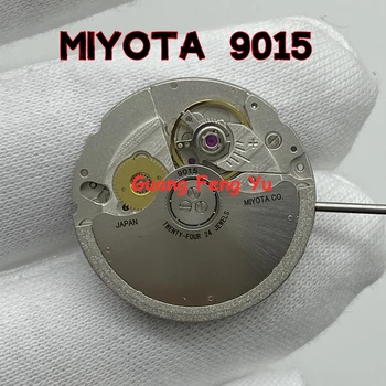 Japonija Originalus Miyota 9015 Mechaninė Judėjimo Ultra Plonas 24 Brangenybės, Automatinė Savarankiškai likvidavimo Watchmaker Pakeitimo Mechanizmas