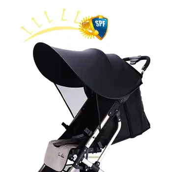 Kūdikio Vežimėlis skėtį nuo saulės Padengti, Anti-UV Universali Kūdikių Visą Kupolo tinkleliai nuo vabzdžių, Saulės Skydas Apsaugos Audinio Priedai