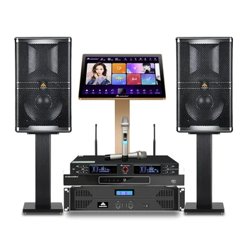 Naujas KV-V503 Karaoke Player Nustatyti 4TB HDD KTV Kinijos Karaoke Mašina su Belaidžių Mikrofonų Profesinės Karoake Sistema