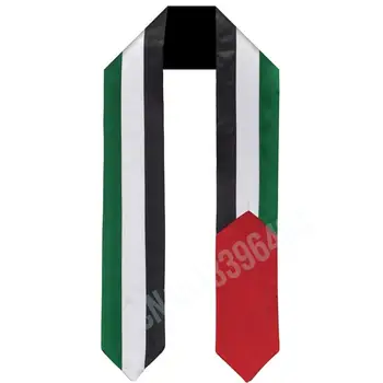 Palestinos Vėliava Šalikas Viršų Spausdinti Baigimo Varčios Pavogė Tarptautinių Studijų Užsienyje Suaugusiųjų Unisex Šalies Priedų