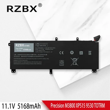 RZBX Naujas T0TRM Nešiojamas Baterija Dell Notebook PC XPS 15 9530 9535 Tikslumo M3800 TOTRM H76MV 7D1WJ Y758W 245RR 61WH