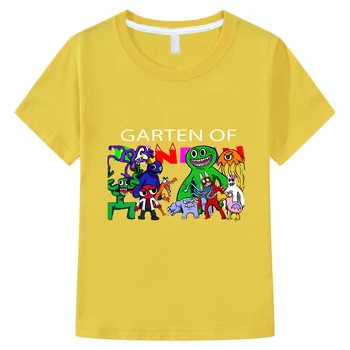 Sodas Banban Vaikai Grafikos animacinių filmų, T-marškinėliai, Berniukas, mergaitė, trumpas rankovėmis 100%medvilnė Vasaros T-shirt y2k marškinėliai vaikams berniukas 10 metų