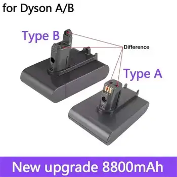Už Dyson 22.2 V 28000mAh Tipo, A/B Li-ion Dulkių Baterija Dyson DC35 DC45 DC31 DC34 DC44 DC31 Gyvūnų DC35 Gyvūnų