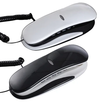 Y5GE Stacionarių antžeminių laidinių telefono linijų Sienos Telefono Nešiojamas Mini Telefonas Sienos Kabo Telefono